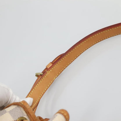 Louis Vuitton Noe Handbag Damier, WHITE, CANVAS, Handbag