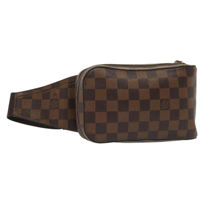 Louis Vuitton Geronimos Waist Bag Damier, BROWN, CANVAS, Shoulder bag