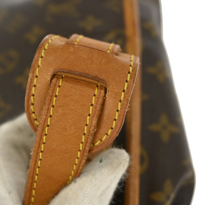 Louis Vuitton Sac Gibeciere Messenger Bag Monogram Canvas, BROWN, CANVAS, Shoulder bag