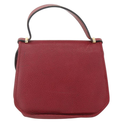 Christian Dior Vintage Handbag Leather, RED, LEATHER, Handbag