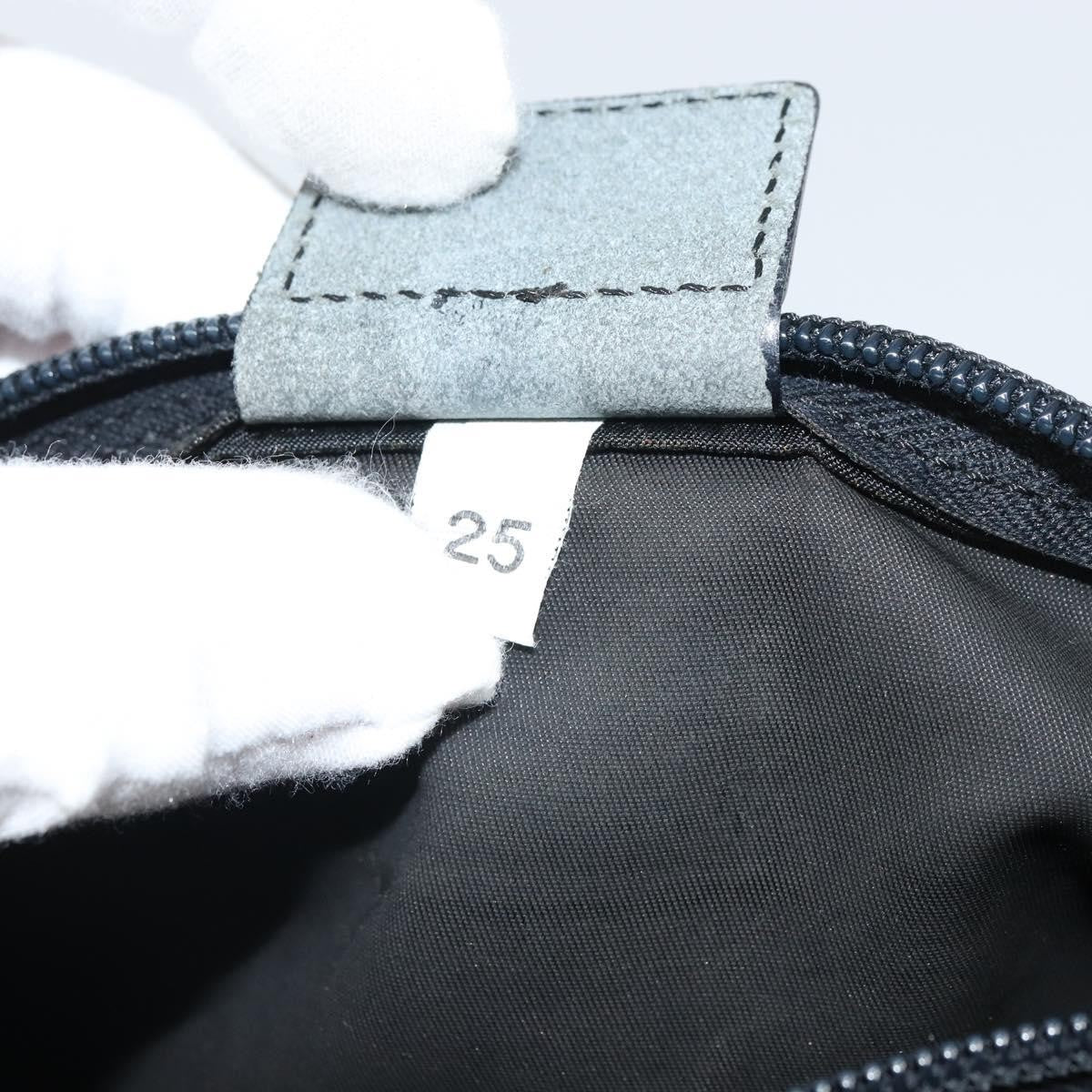 Prada Vintage Pouch Tessuto, BLACK, NYLON, Clutche & pouche