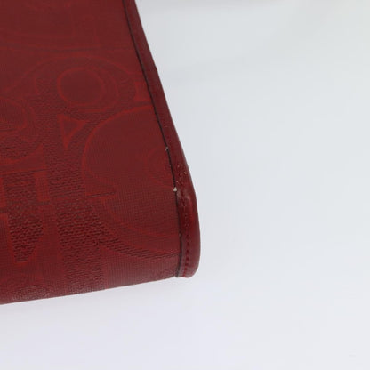 Christian Dior Vintage Trotter Shoulder Bag Canvas, RED, CANVAS, Shoulder bag