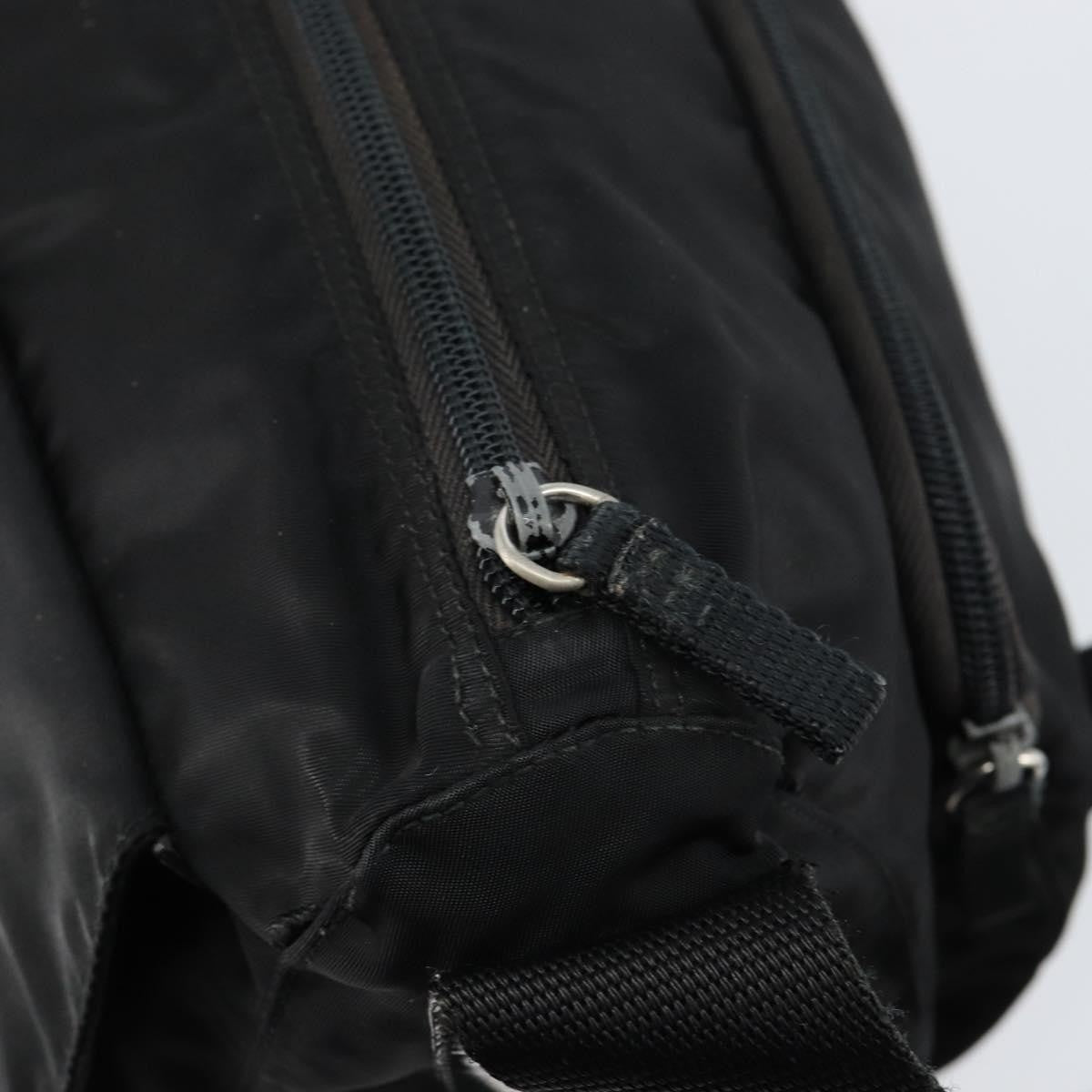 Prada SHOULDER BAG NYLON Black, BLACK, NYLON, Shoulder bag