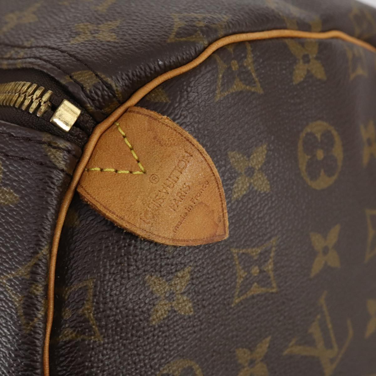 Louis Vuitton Keepall Bag Monogram Canvas, BROWN, CANVAS, Travel bag