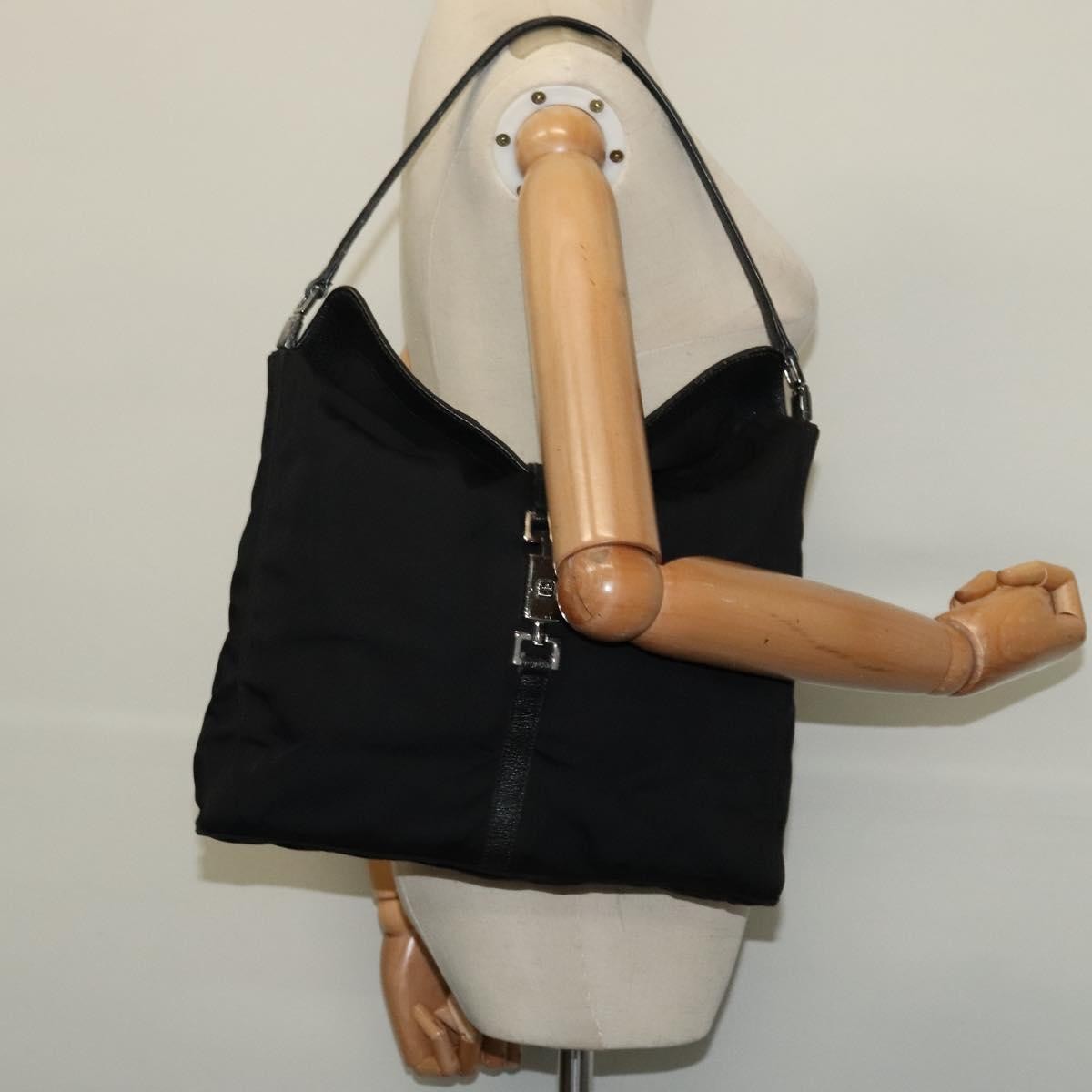 Gucci Jackie Bag Nylon, BLACK, NYLON, Shoulder bag