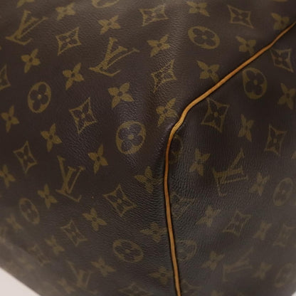 Louis Vuitton Keepall Bag Monogram Canvas, BROWN, CANVAS, Travel bag
