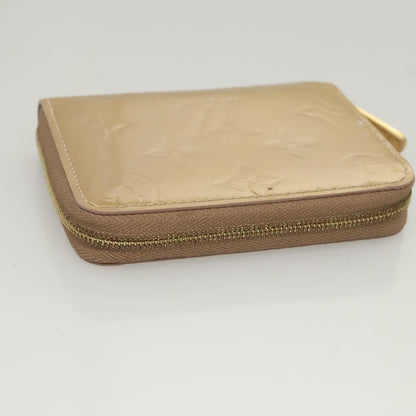 Louis Vuitton Porte-Monnaie Zippy Wallet Monogram Vernis, BEIGE, PATENT_LEATHER, Wallets