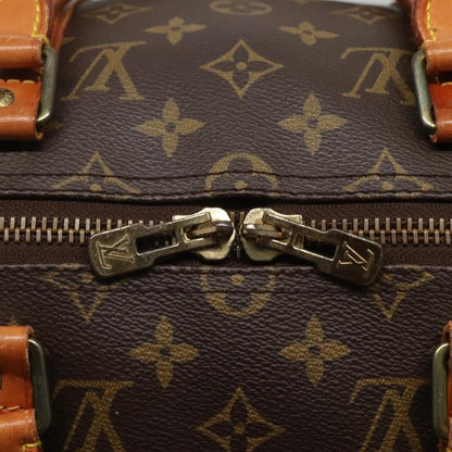 Louis Vuitton Keepall Bag Monogram Canvas, BROWN, CANVAS, Travel bag