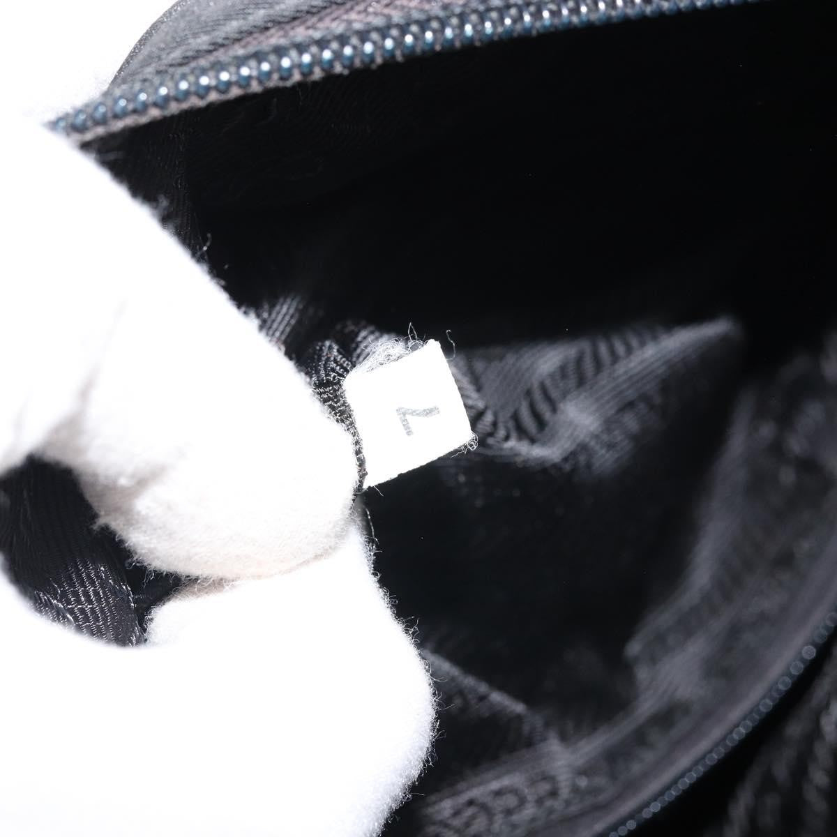 Prada Vintage Tote Nylon, BLACK, NYLON, Tote bag