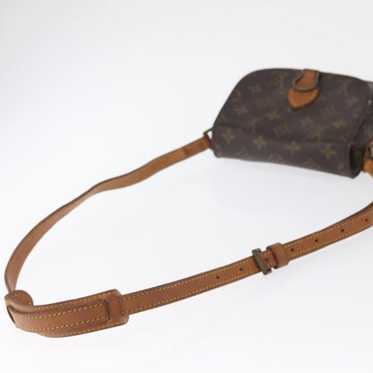Louis Vuitton Saint Cloud Handbag Monogram Canvas, BROWN, CANVAS, Shoulder bag