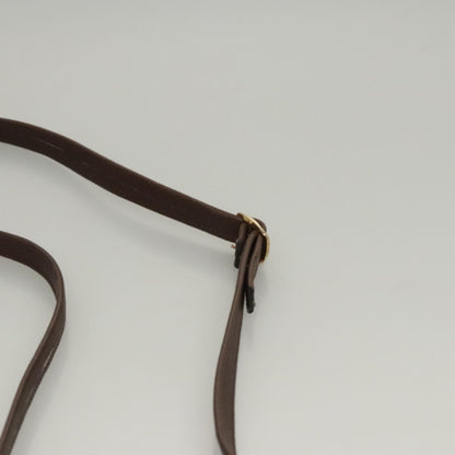 Bally Vintage Shoulder Bag Leather, Brown, Leather, Shoulder Bag