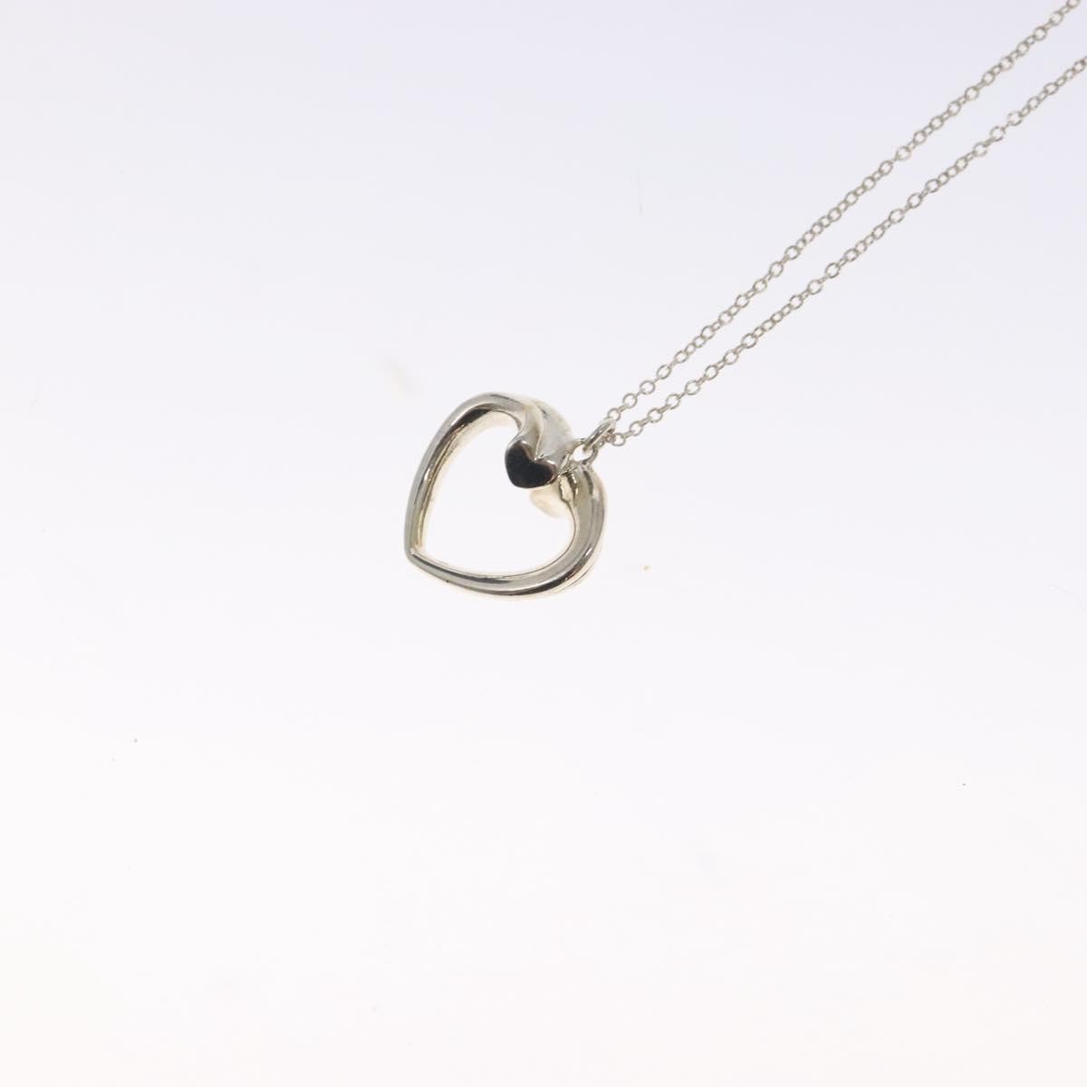 Tiffany & Co. Paloma Picasso Tenderness Heart Pendant Necklace Sterling Silver, SILVER, SILVER, Necklace