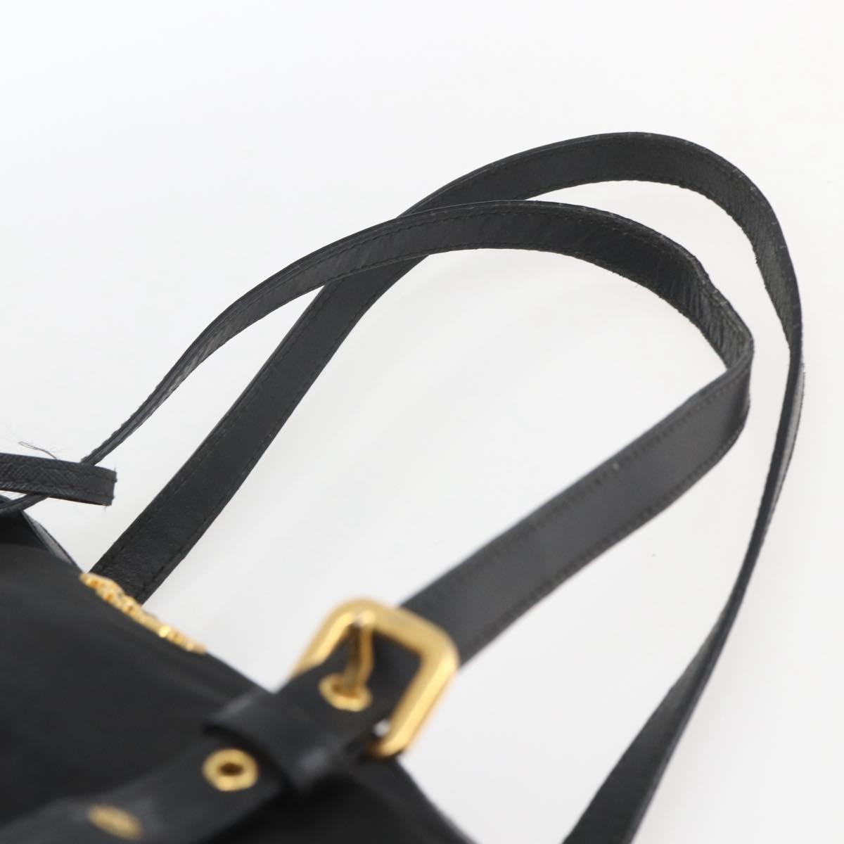Prada Belted Tote Tessuto, BLACK, NYLON, Tote bag