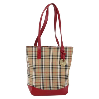 Burberry Nova Check Tote canvas check pattern, BEIGE, CANVAS, Tote bag
