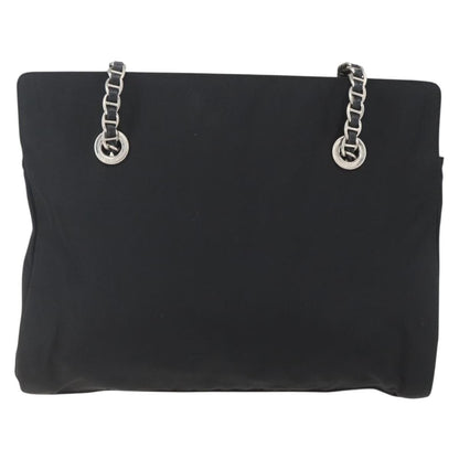Prada Vintage Shoulder Bag Tessuto, BLACK, NYLON, Shoulder bag