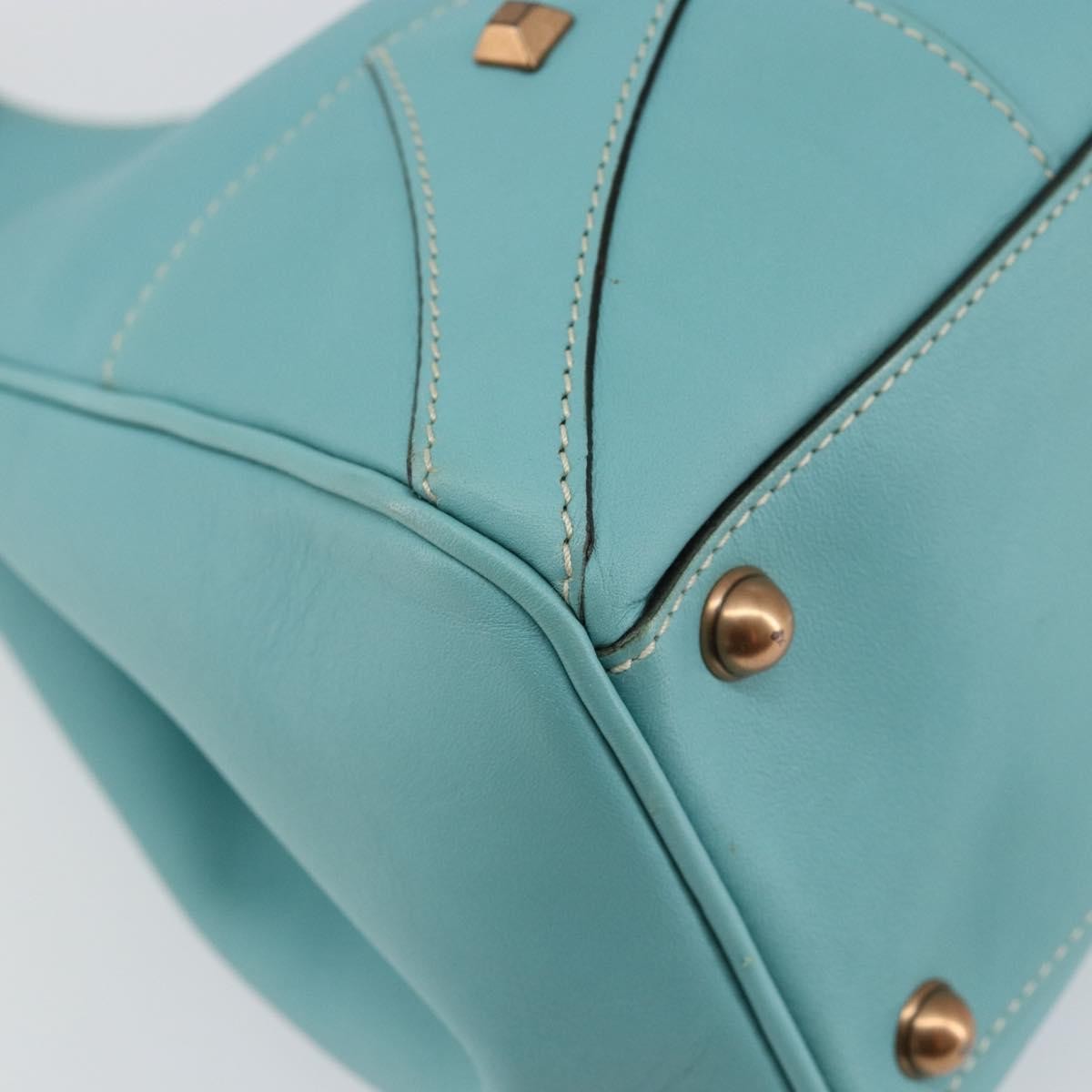 Gucci Joy Bardot Hobo Leather, BLUE, LEATHER, Shoulder bag