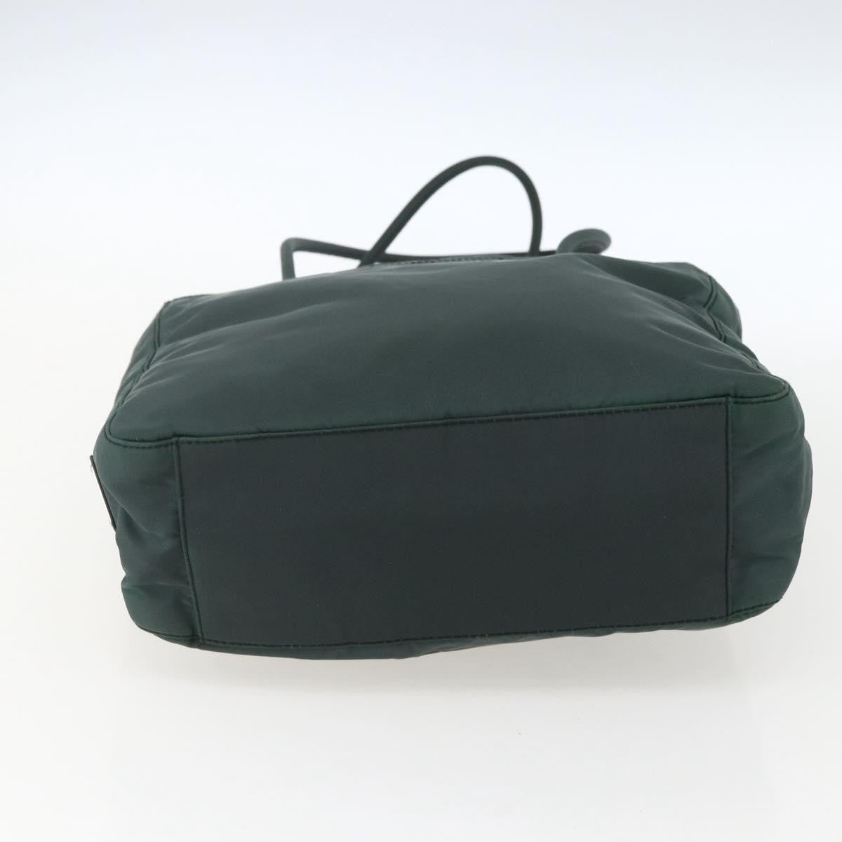 Prada Vintage Tote Tessuto, GREEN, NYLON, Tote bag
