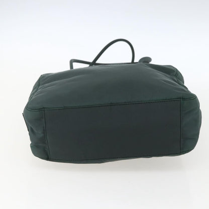 Prada Vintage Tote Tessuto, GREEN, NYLON, Tote bag