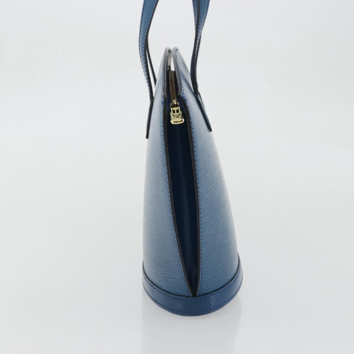 Louis Vuitton Saint Jacques Handbag Epi Leather, Blue, Leather, Handbag