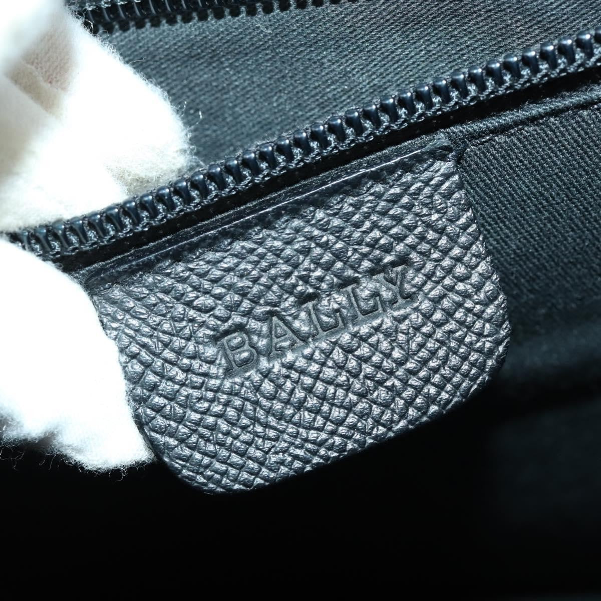 Bally Vintage Shoulder Bag Leather, Black, Leather, Shoulder Bag