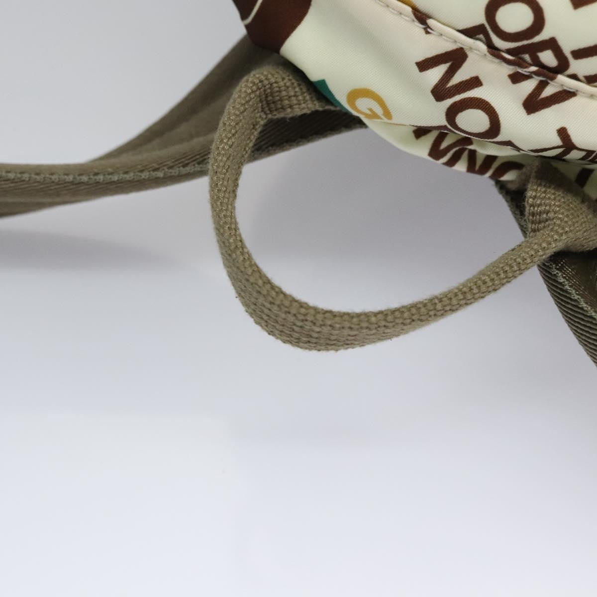 Gucci Gucci x The North Face Zip Backpack Printed Nylon, ECRU, NYLON, Backpack