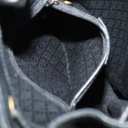 Gucci Gucci bamboo backpack daim, Black, Suede, Backpack