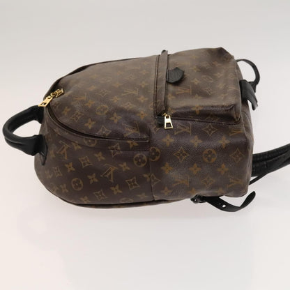 Louis Vuitton Palm Springs Backpack Monogram Canvas, BROWN, CANVAS, Backpack