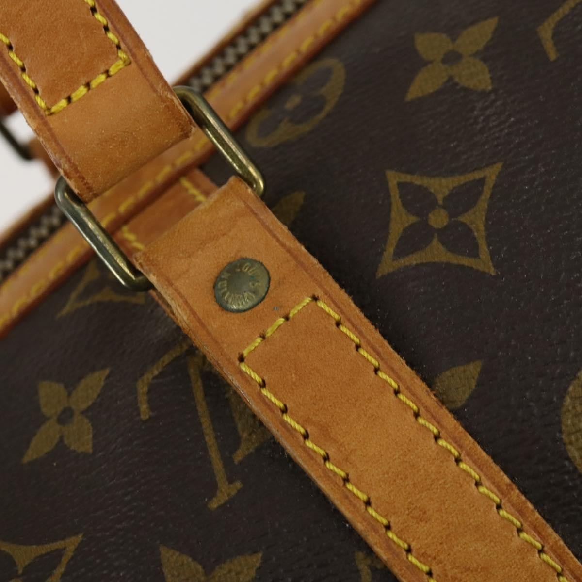 Louis Vuitton Sac Souple Handbag Monogram Canvas, BROWN, CANVAS, Travel bag