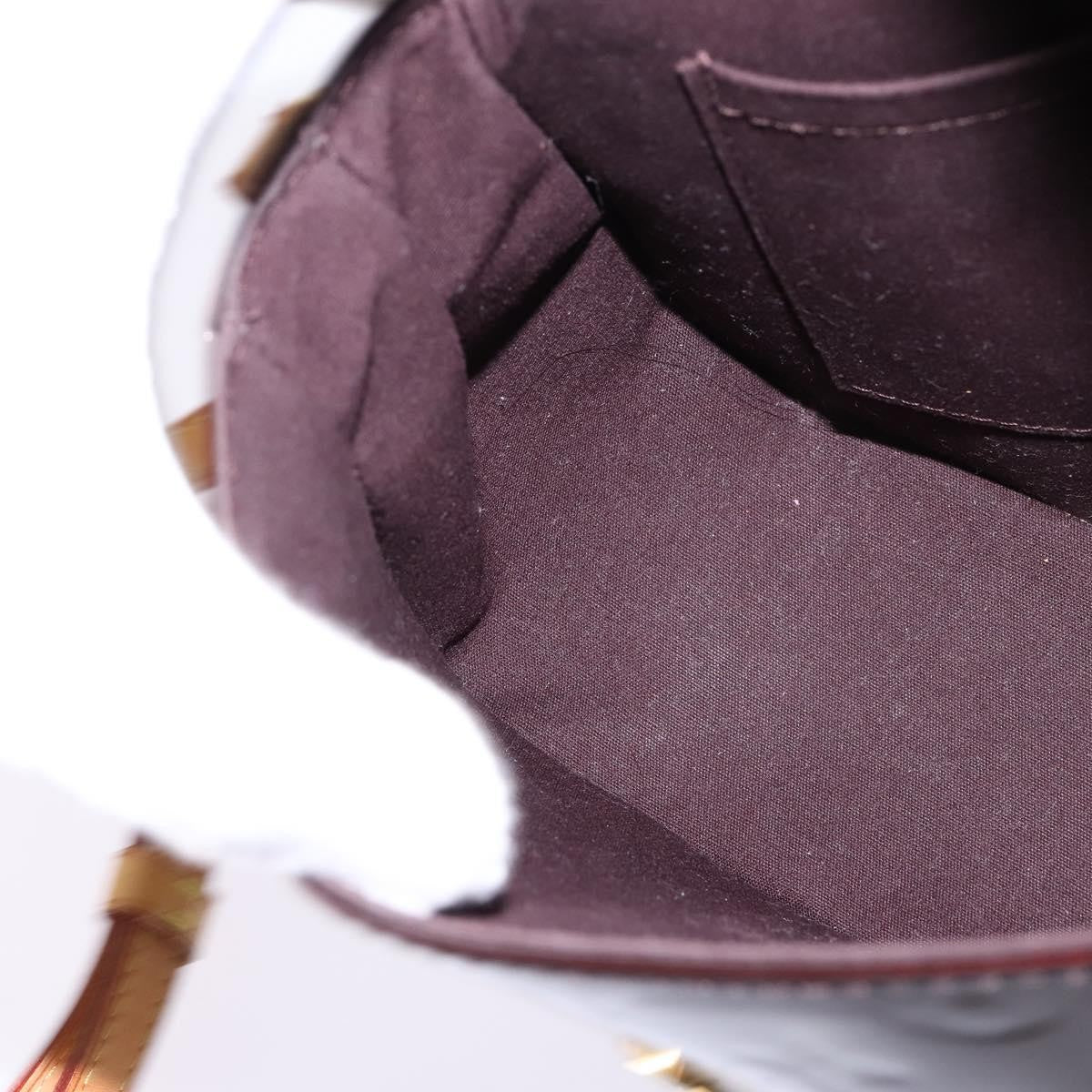 Louis Vuitton Bellflower Handbag Monogram Vernis, BURGUNDY, PATENT_LEATHER, Shoulder bag