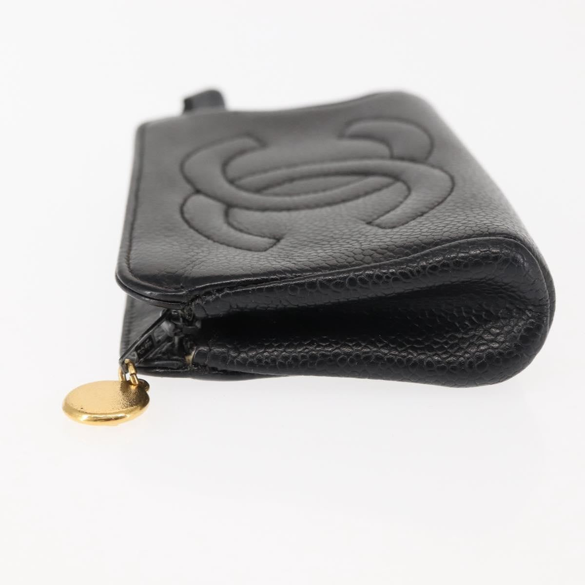 Chanel Timeless CC Wallet Caviar, BLACK, LEATHER, Wallets