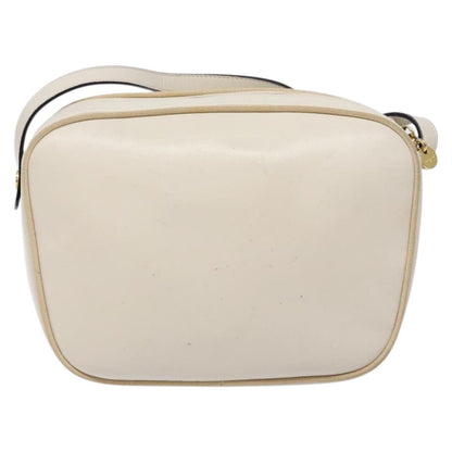 Salvatore Ferragamo Vala Shoulder Bag Leather, BEIGE, LEATHER, Shoulder bag