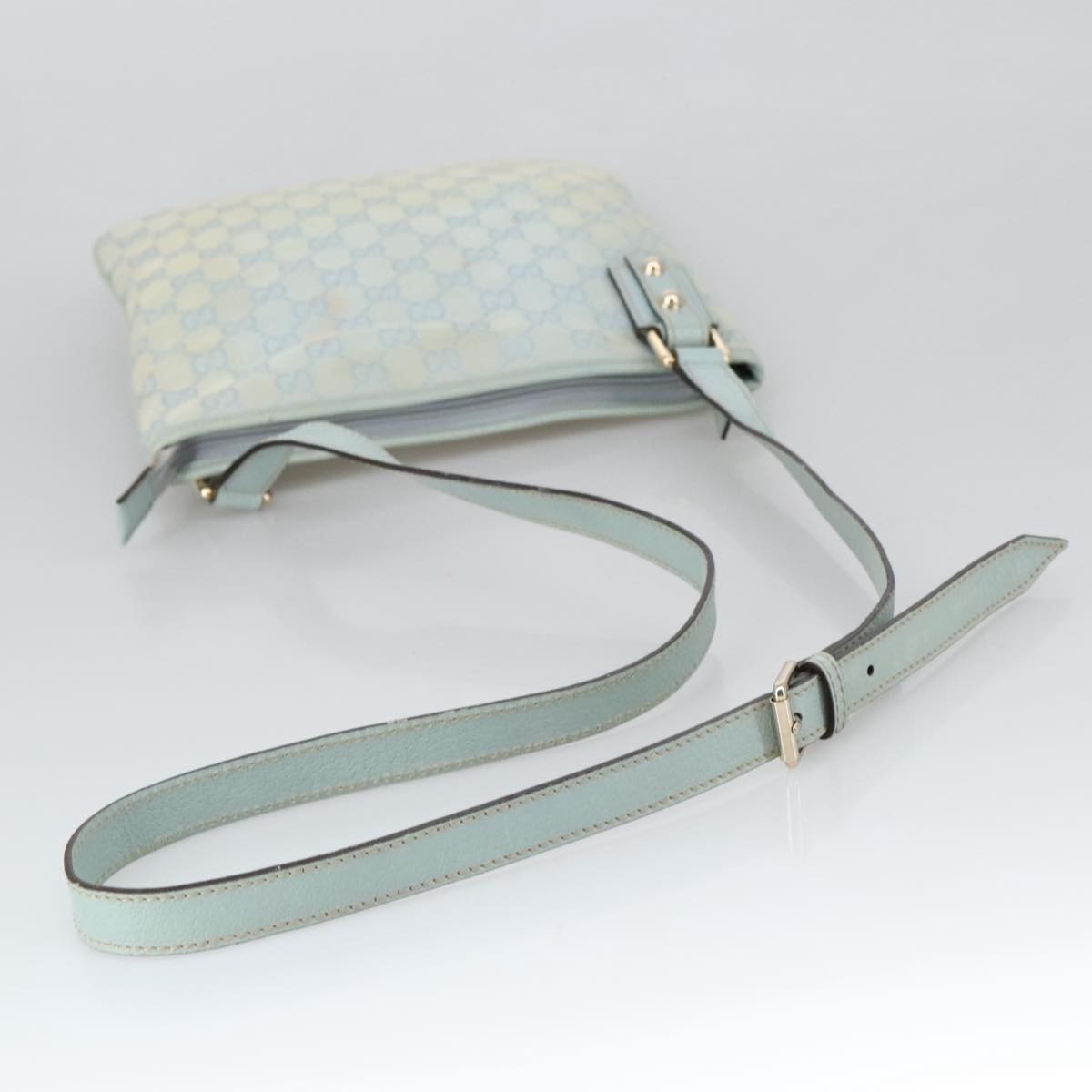 Gucci GG Canvas Bag Canvas, BLUE, CANVAS, Shoulder bag