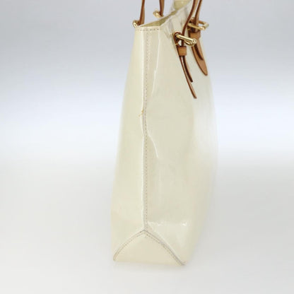 Louis Vuitton Brentwood Handbag Monogram Vernis, BEIGE, PATENT_LEATHER, Tote bag