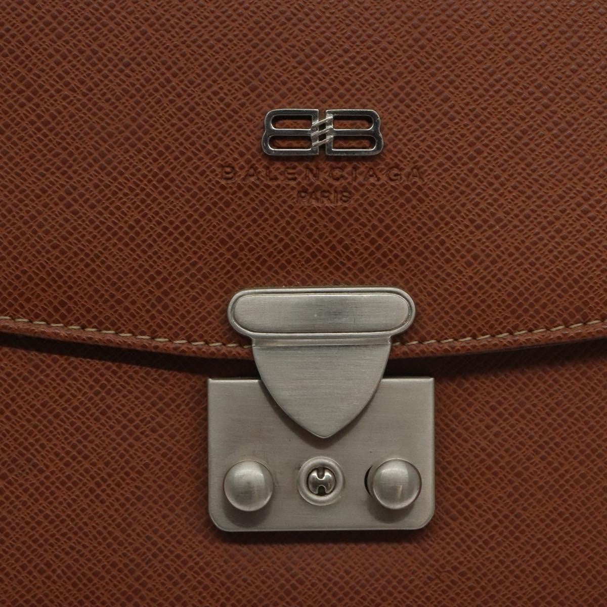 Balenciaga Vintage handbag Leather, BROWN, LEATHER, Handbag