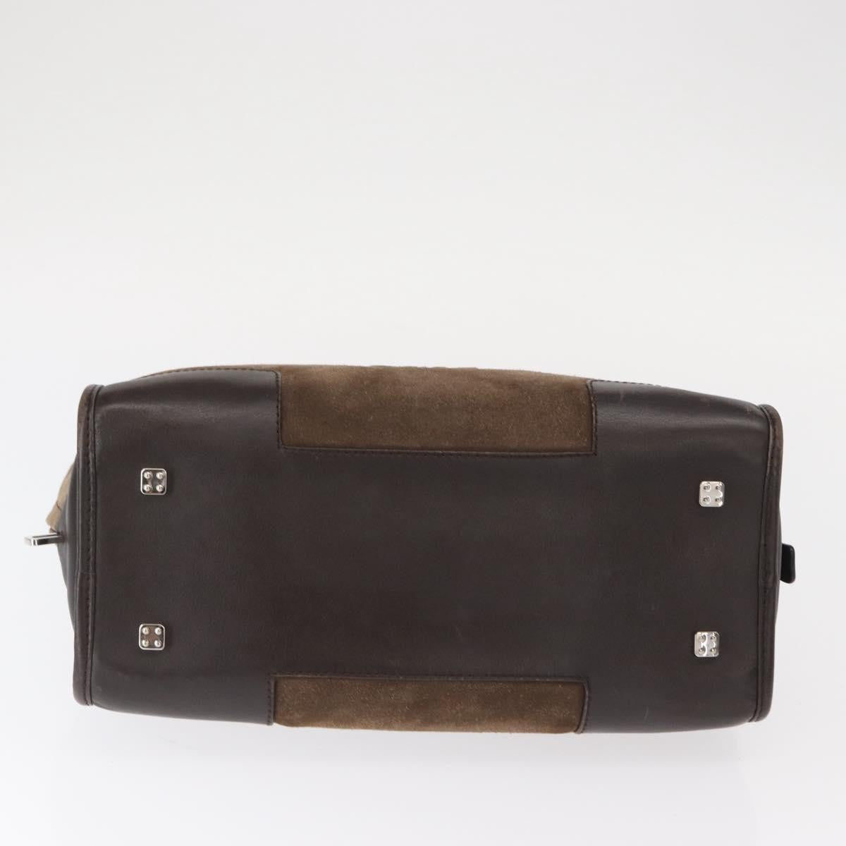 Loewe Amazona Bag Suede, BROWN, SUEDE, Handbag