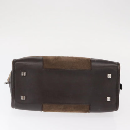 Loewe Amazona Bag Suede, BROWN, SUEDE, Handbag