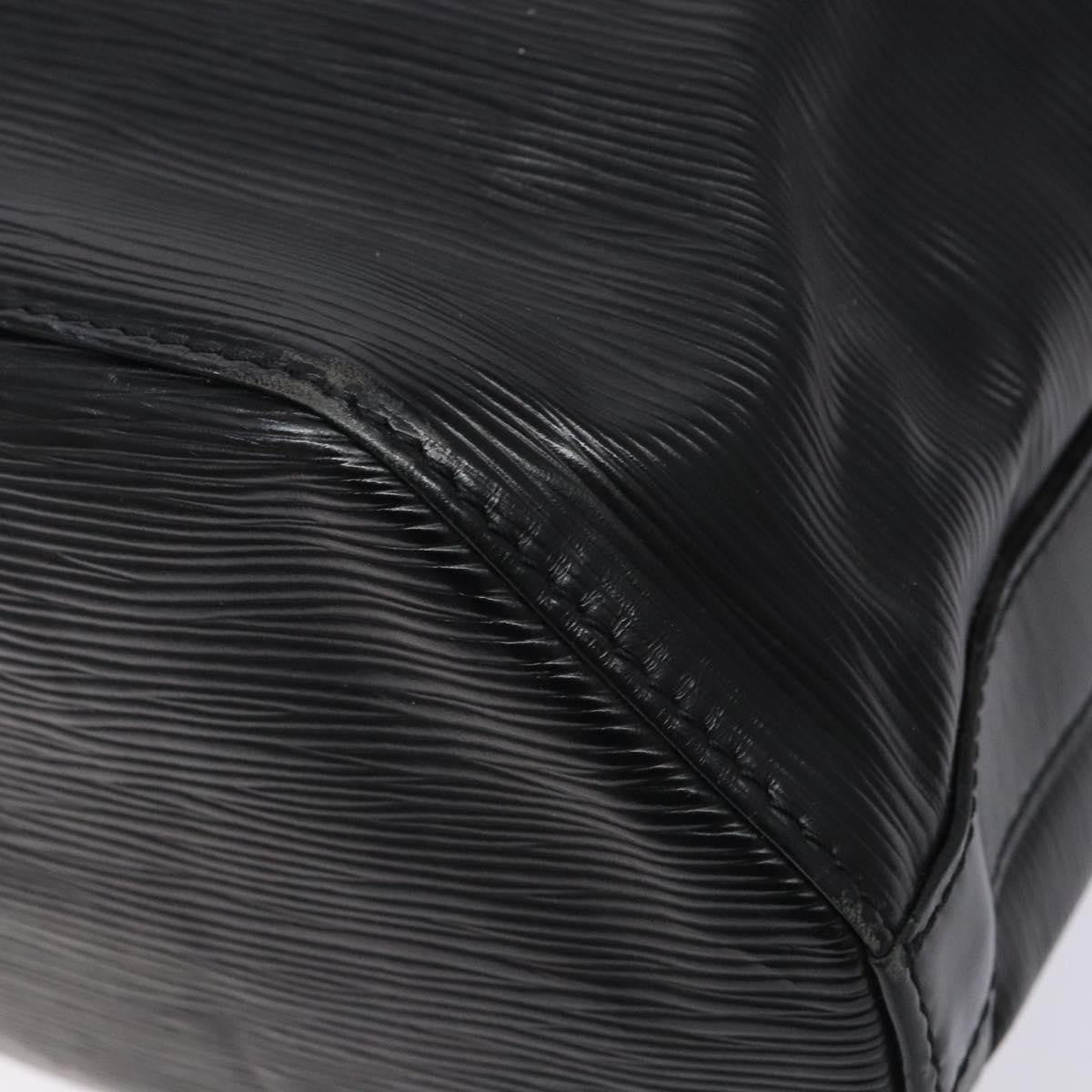 Louis Vuitton Vintage Sac d'Epaule Handbag Epi Leather, BLACK, LEATHER, Handbag