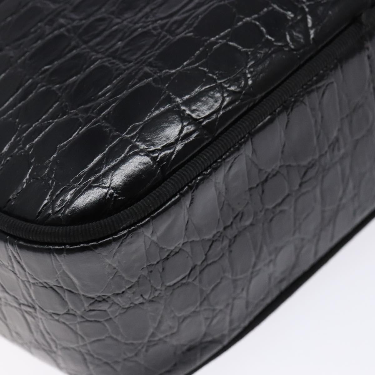 Salvatore Ferragamo Vala Shoulder Bag Leather, BLACK, LEATHER, Shoulder bag