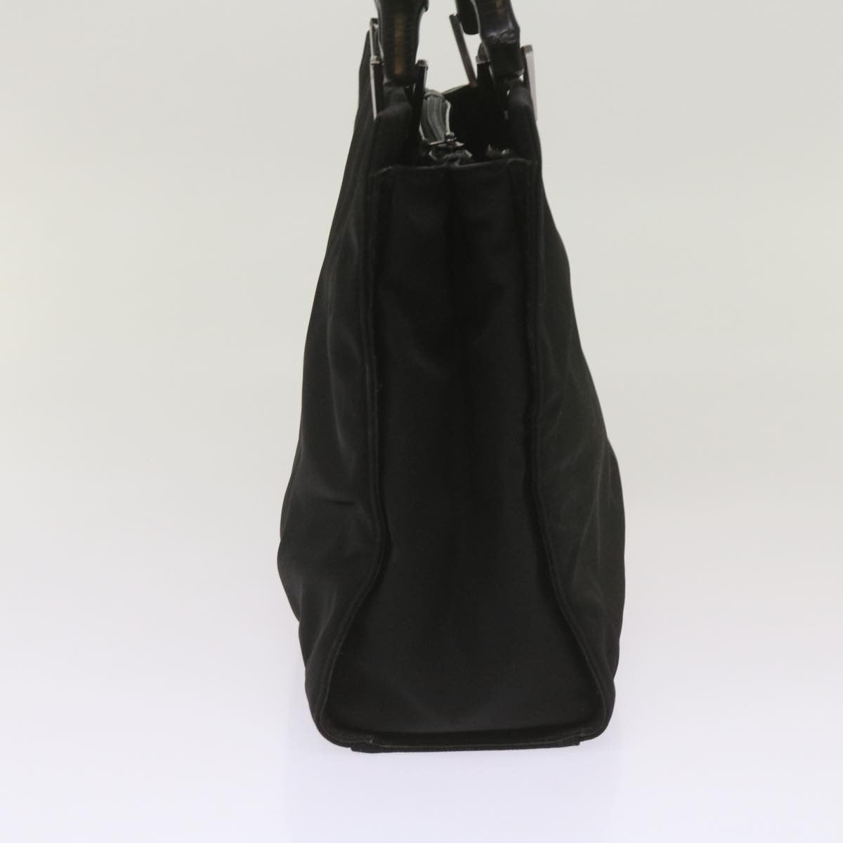 Gucci Bamboo Shopper Tote Canvas, BLACK, CANVAS, Tote bag