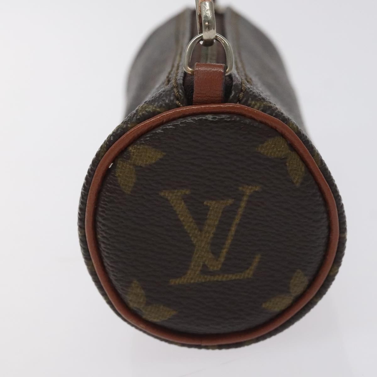 Louis Vuitton Papillon Pochette Monogram Canvas, BROWN, CANVAS, Handbag