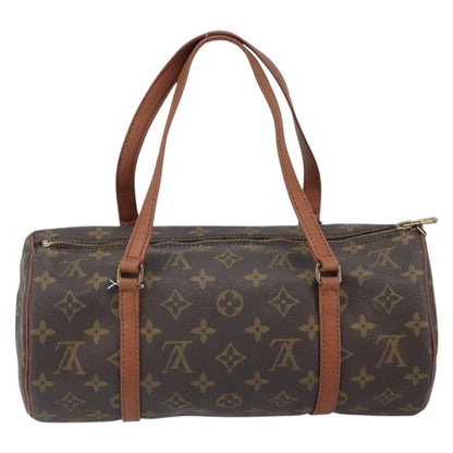 Louis Vuitton Papillon Handbag Monogram Canvas, BROWN, CANVAS, Handbag