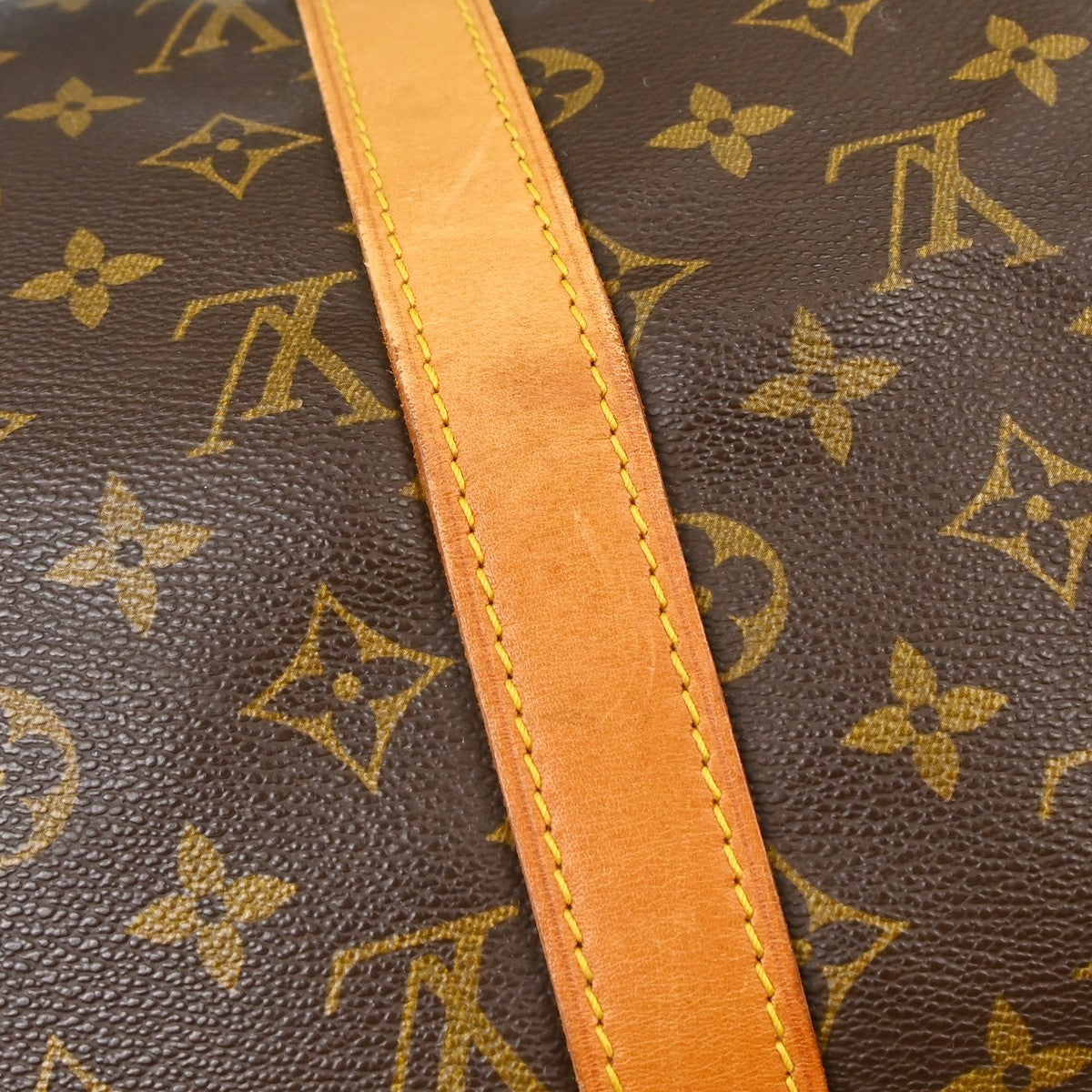 Louis Vuitton Keepall Bag Monogram Canvas, Brown, Canvas, Travel Bag
