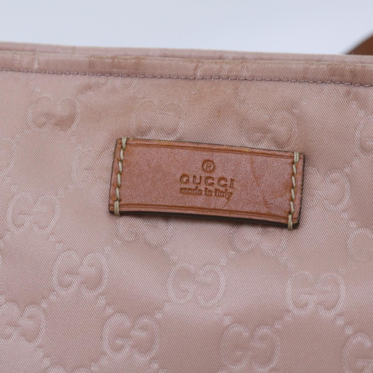 Gucci GG Canvas Bag Canvas, Pink, Canvas, Shoulder Bag