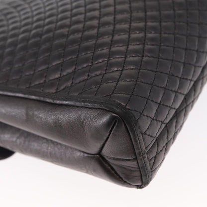 Bally Vintage Shoulder Bag Leather, BLACK, LEATHER, Shoulder bag