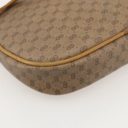 Gucci Micro GG supreme shoulder bag GG canvas, Beige, PVC, Shoulder Bag