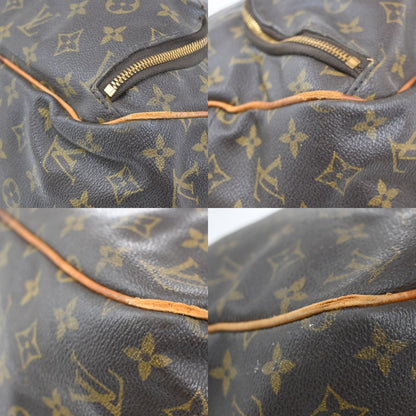 Louis Vuitton Evasion Travel Bag Monogram Canvas, BROWN, LEATHER, Travel bag