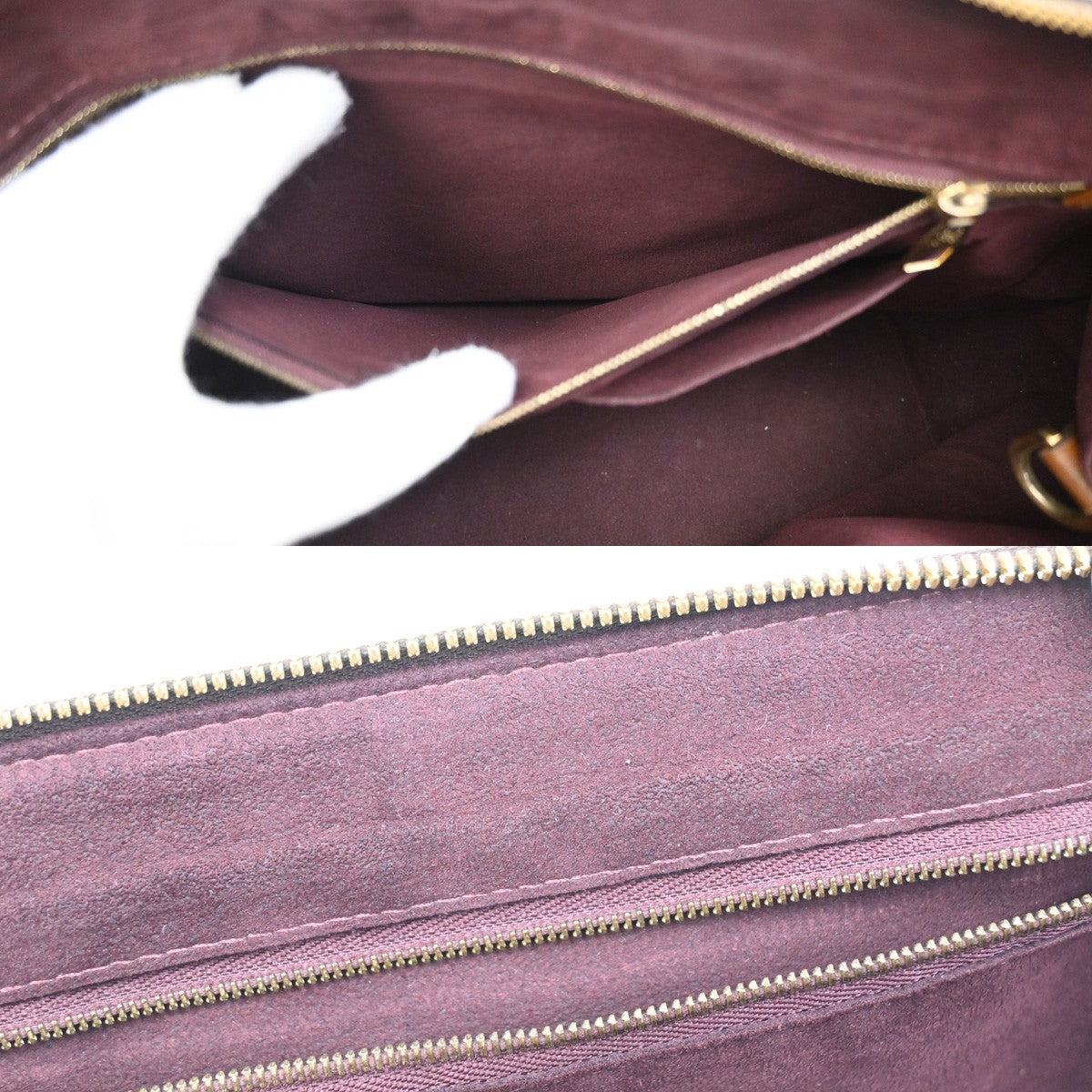 Louis Vuitton Greenwich Bag Damier, BROWN, CANVAS, Handbag