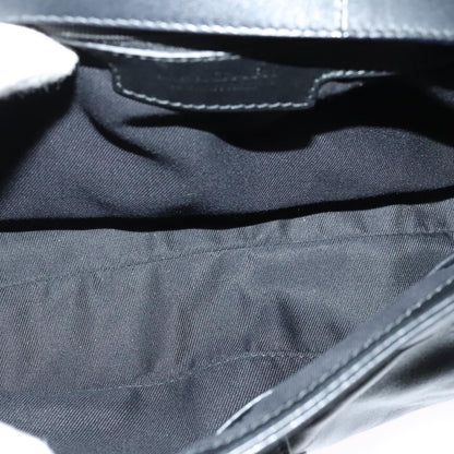 Bvlgari Chandra Flap Shoulder Bag Leather, BLACK, LEATHER, Shoulder bag