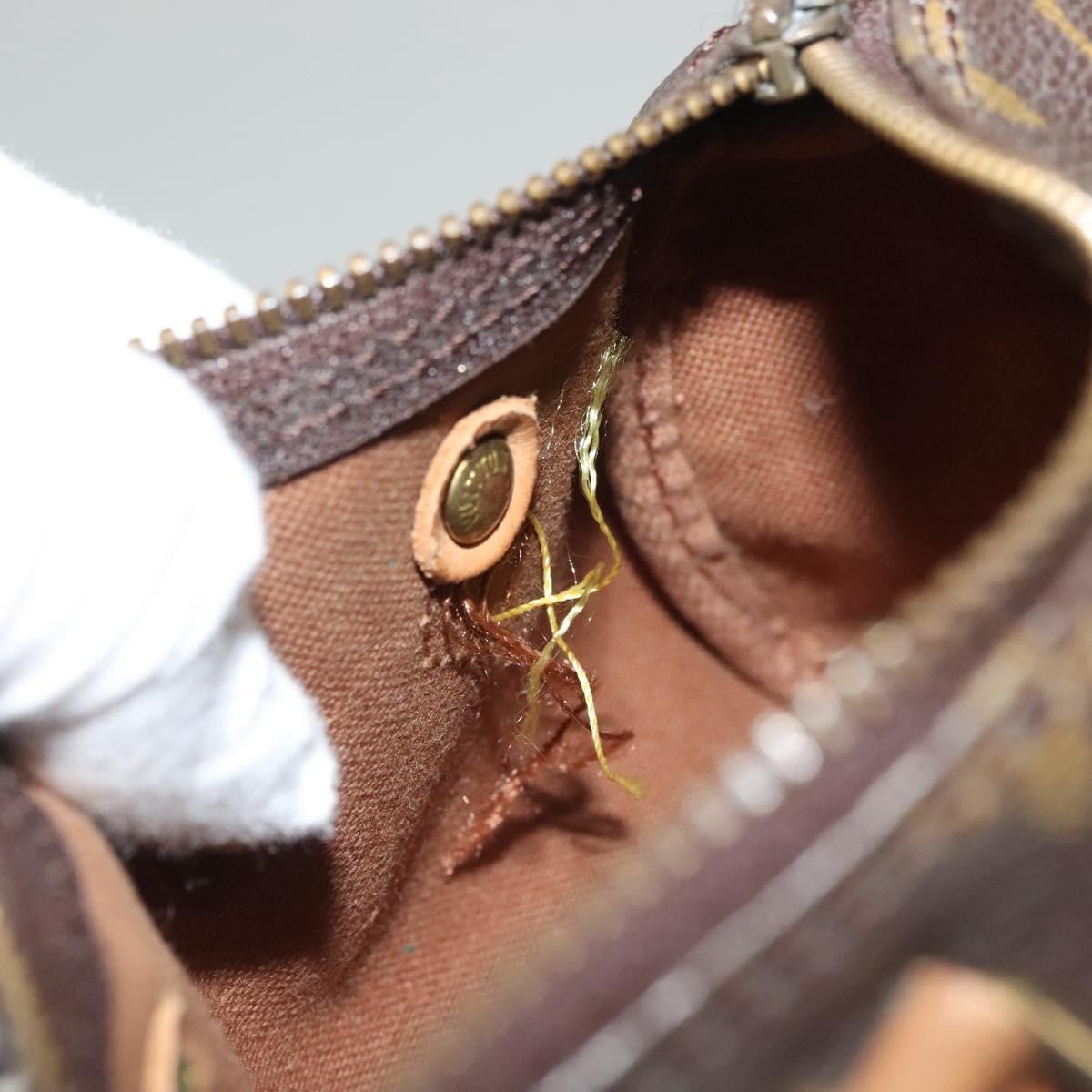 Louis Vuitton Speedy Mini HL Handbag Monogram Canvas, BROWN, CANVAS, Handbag