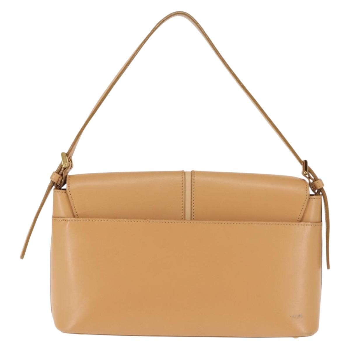 Burberry Shoulder Bag Leather, BEIGE, LEATHER, Shoulder bag